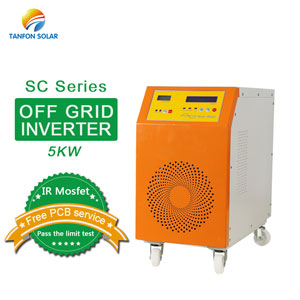 5KW off grid solar inverter with mppt charge controller