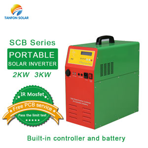 Portable inverter 2kw 3kw mobile solar generator