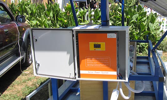 Tanfon 5kw off grid solar inverter used for truck mobile solar system
