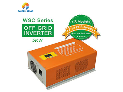 How does the 5000 watt solar inverter work？