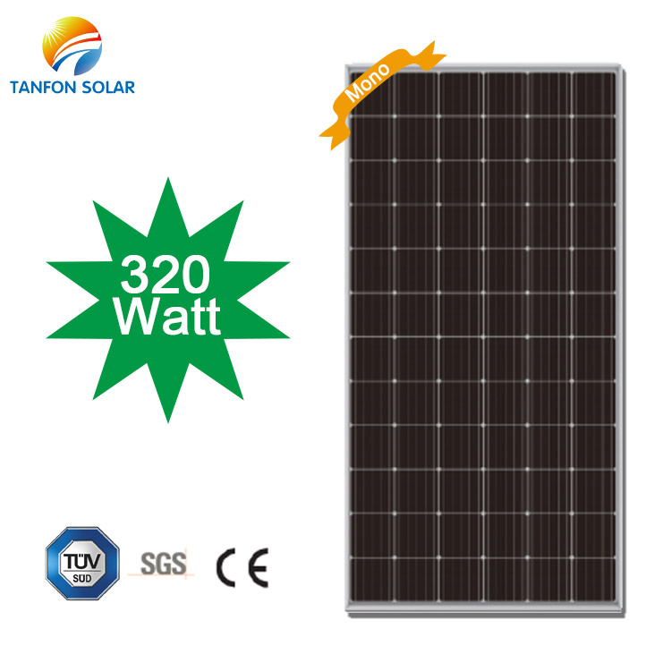 High efficiency 72cell 320w solar panels for home