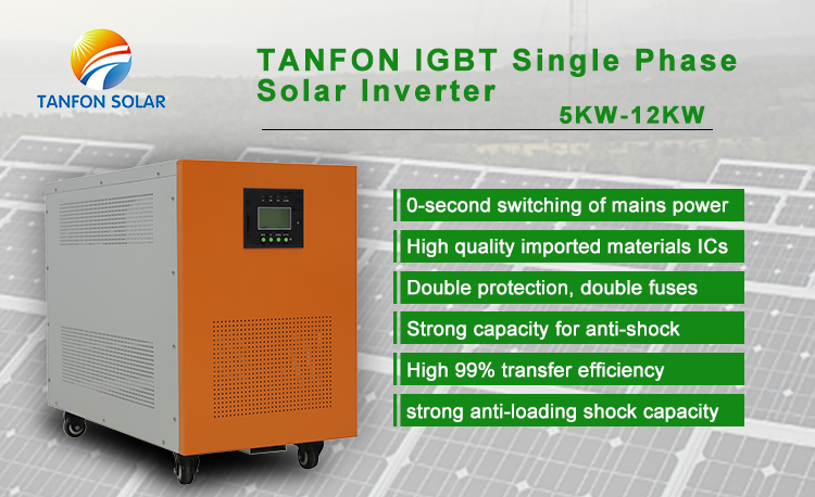 Solar inverter 12kw off grid inverter power for solar energy system