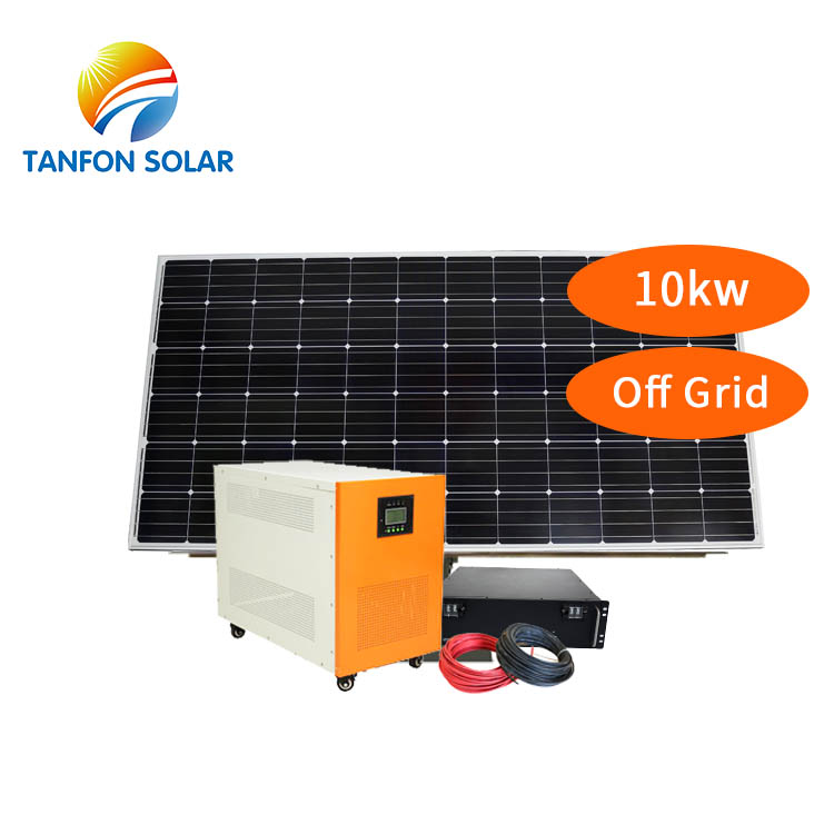 10 Kv solar system Including batteries and solar panels, 20 years of life
