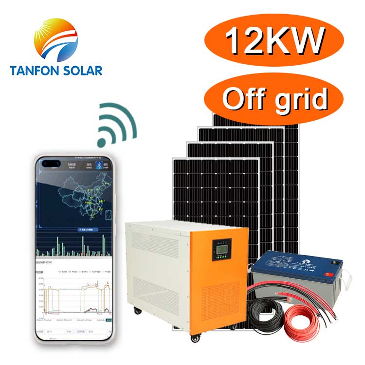 12KW Off Grid Solar Power System For Home