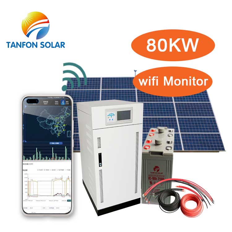80 kw Renewable Energy Solar Photovoltaic Module/Panel Installation System