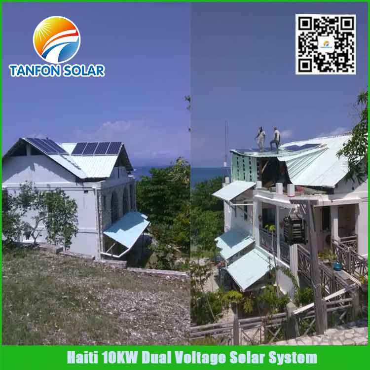 Haiti 10KW Dual Voltage Solar System