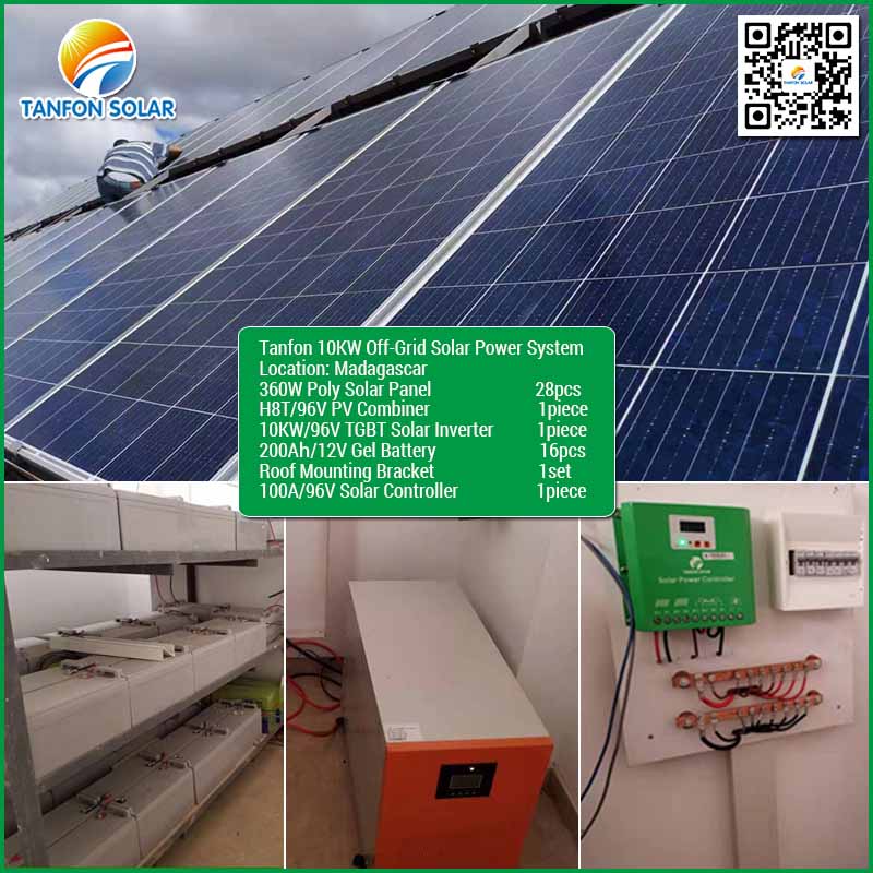 Best Residential Solar Power System 5kw for House Appliance Use