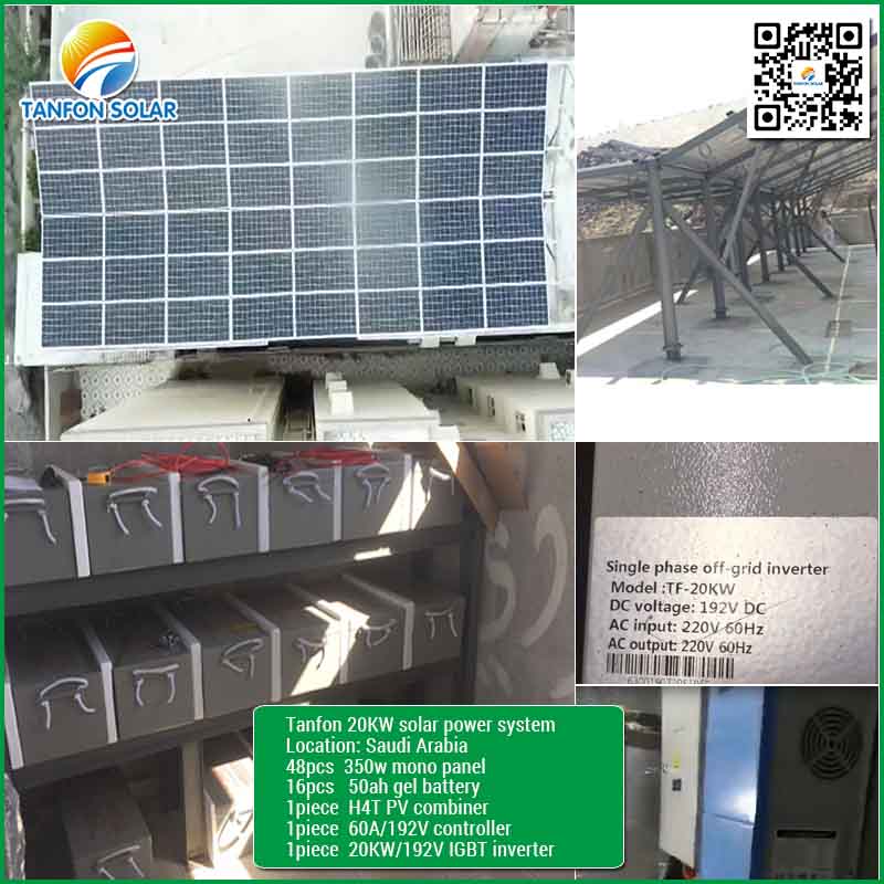 Commercial use 20kw Solar Energy System Ground Mount Solution Supplier