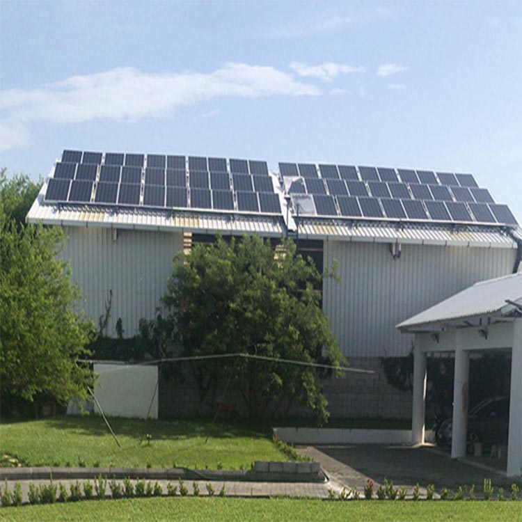 Guatemala on grid 5kw solar power system