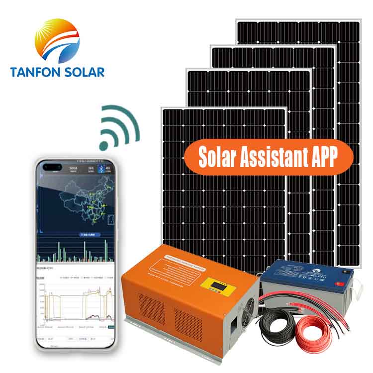 3KW 13a solar power system for home lighting