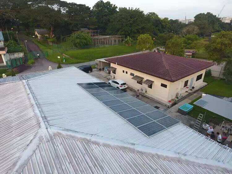 Singapore 5000 watt solar panel system for home