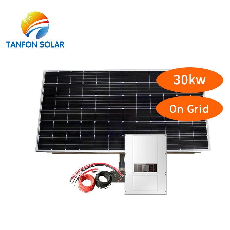 Top Solar Power Companies 30kva Solar Power For Home Grid Tie System