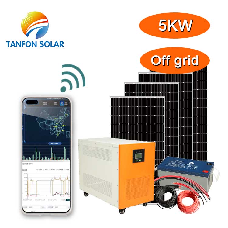 complete 5kw solar package system 5000w