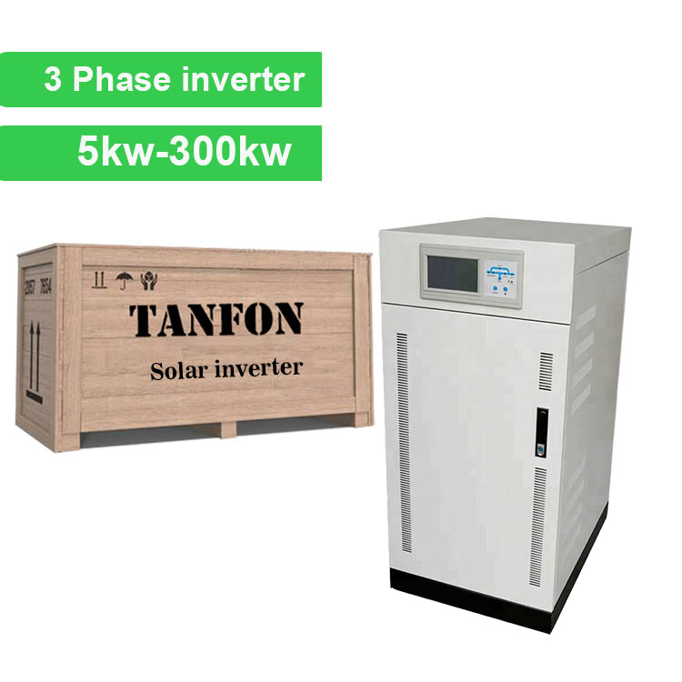 Three-Phase IGBT Solar Inverter 5kw-300kw