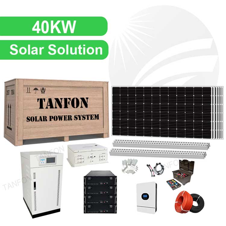 40KW International Solar Power System Off Grid Panel System