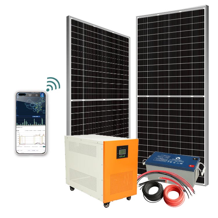 5KW 5000W Off Grid Solar System Kit With Battery