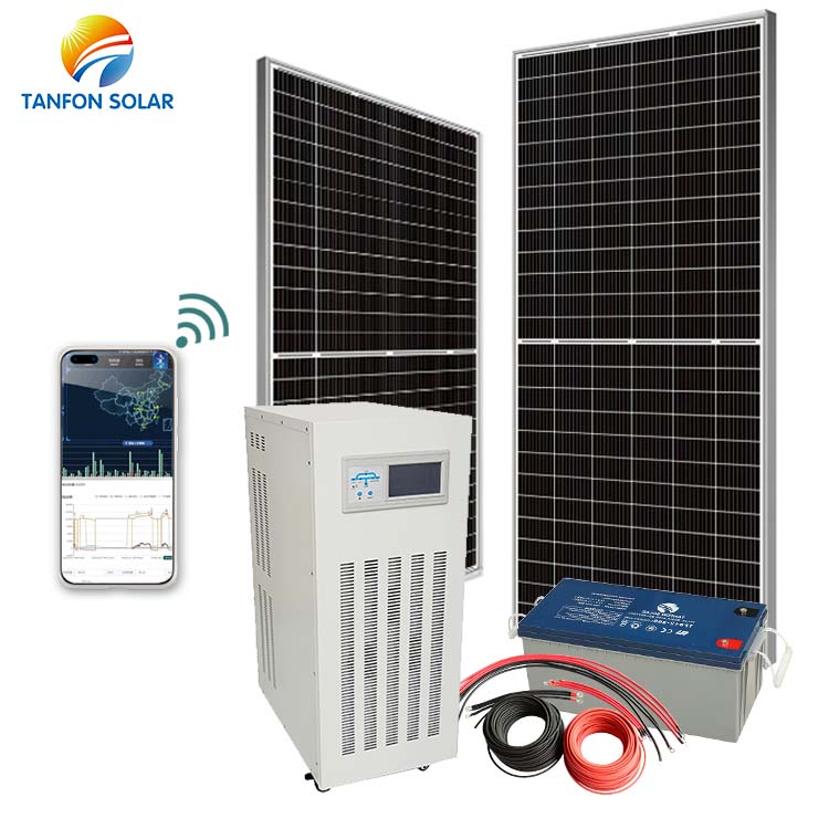 45KW Solar System Price Off Grid 45KVA Solar Power Panel With Battery