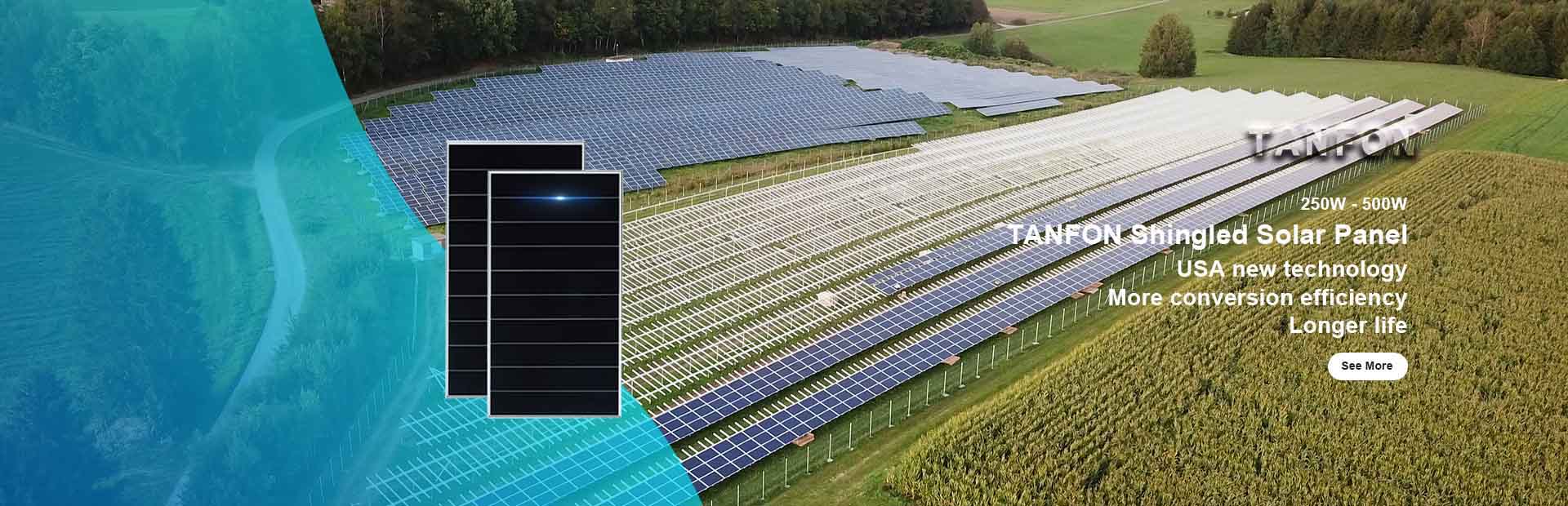 TANFON Shingled Solar Panel For Home