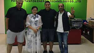 Tanfon 30KW wind power generator system 5 sets for amusement park in UAE