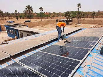 Senegal 60KVA Off Grid Solar System