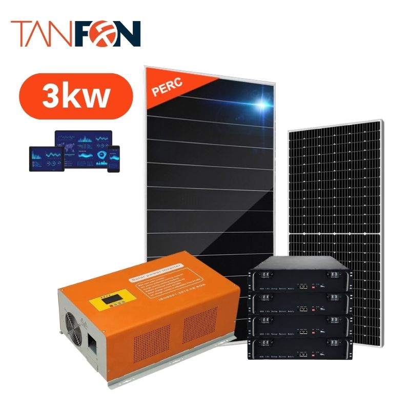 3000W Complete Solar Panel Kit For Home 3kva