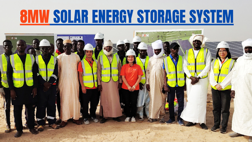 8MW Solar Energy Storage System in Africa